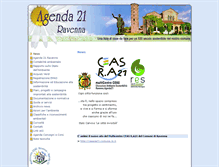 Tablet Screenshot of agenda21.ra.it